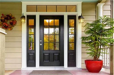 Metalowe drzwi wejściowe