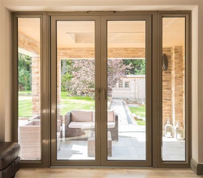 Inteligentne aluminiowe drzwi francuskie